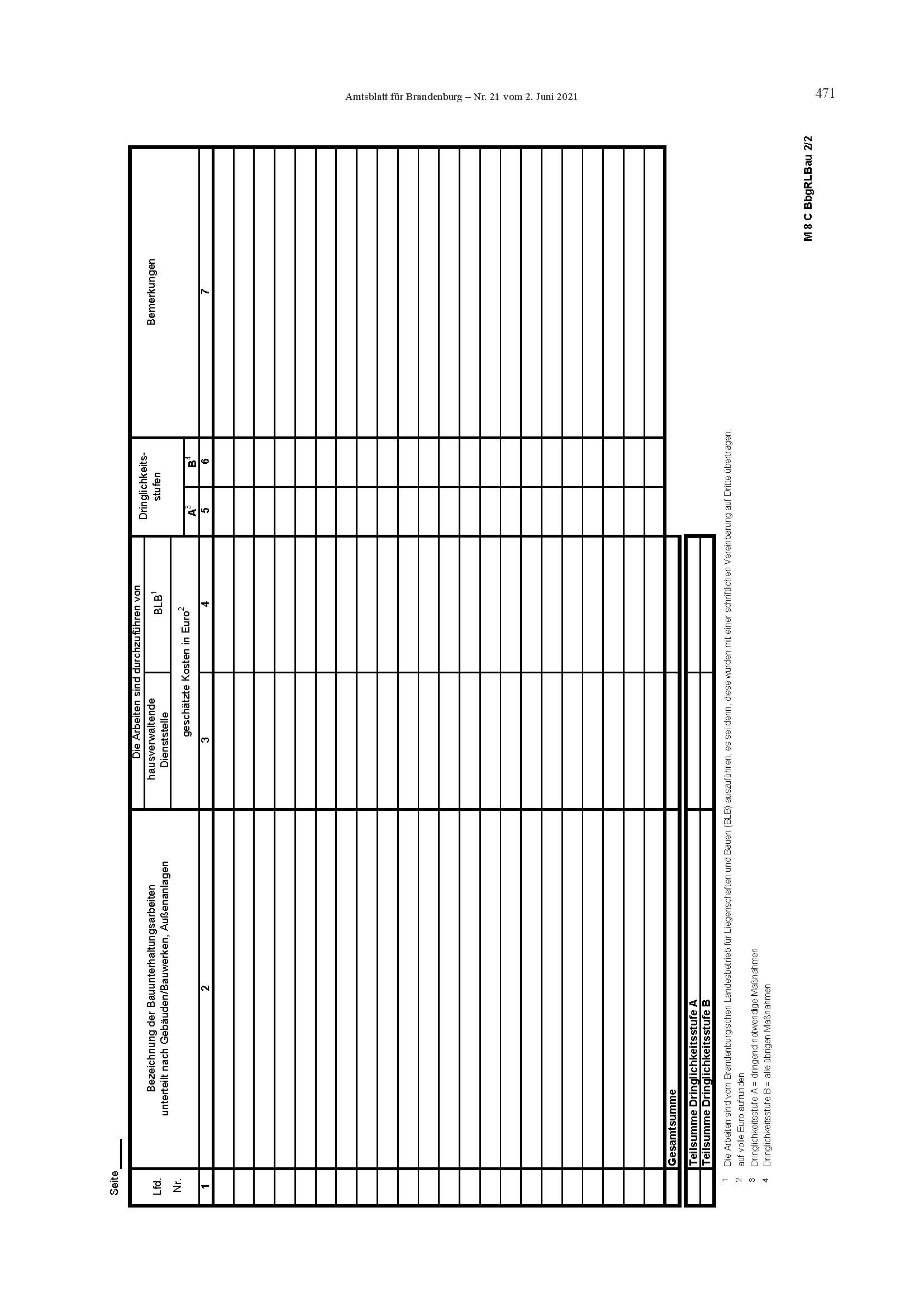 Formular Bauunterhaltung_Muster 8 C