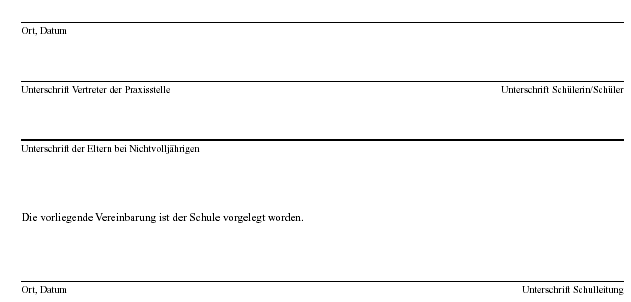 Anlage 4: Vereinbarung über das Praktikum Seite 2