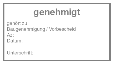 Stempelaufdruck